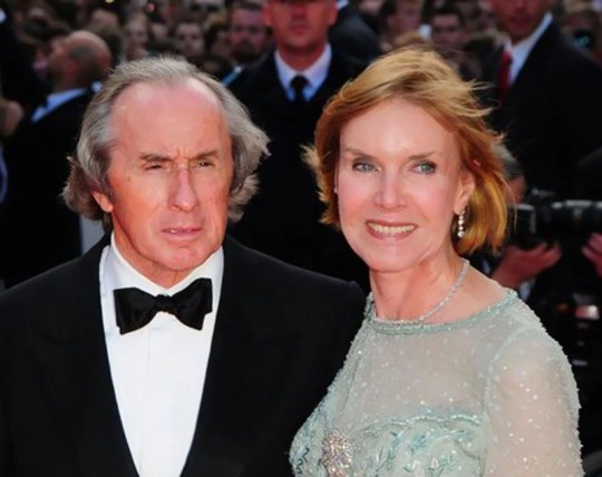 Jackie Stewart e sua esposa Helen. Foto: Divulgação